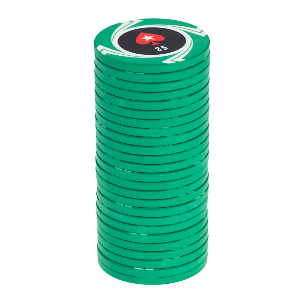Picture of POKERSTARS GREEN CHIP ROLL