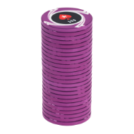 Billede af LILLA POKERSTARS-CHIPS