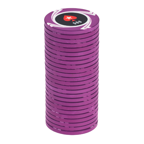 Billede af LILLA POKERSTARS-CHIPS