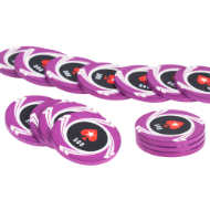 Picture of POKERSTARS PURPLE CHIP ROLL