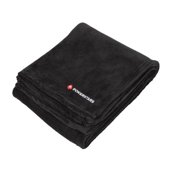 Bild på SVART POKERSTARS-FILT