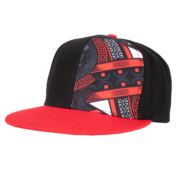 Image de CASQUETTE À VISIÈRE ROUGE ROI POKERSTARS