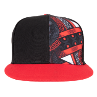 Image de CASQUETTE À VISIÈRE ROUGE ROI POKERSTARS