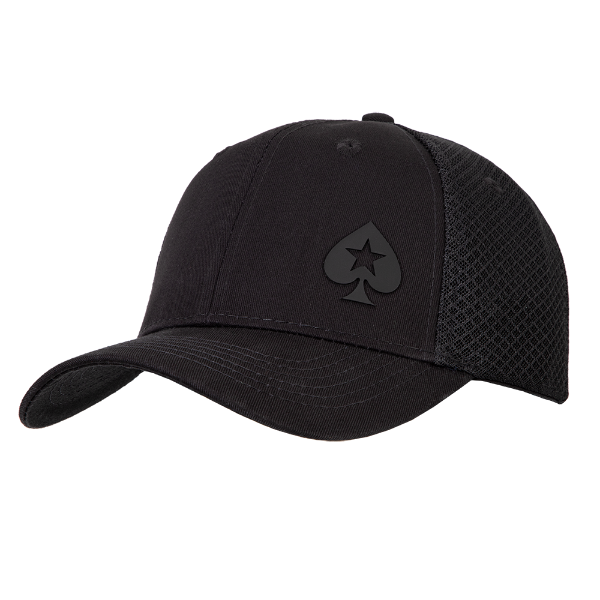 Poza cu ŞAPCĂ ÎN TONURI DE NEGRU, CU PICĂ POKERSTARS