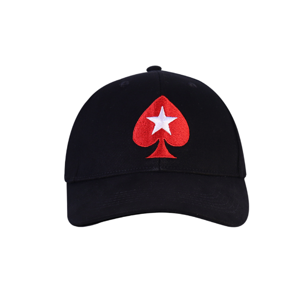 Снимка на Черна Шапка с Червена Пика от PokerStars 