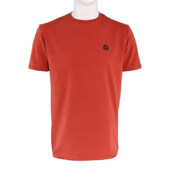 Picture of POKERSTARS FOUNDATION SPADE BADGE RED T-SHIRT